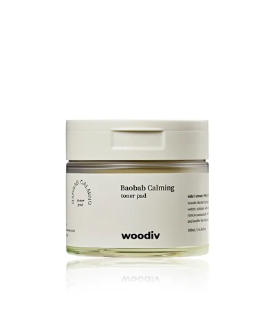 WOODIV BAOBAB CALMING TONER PAD SKN STUDIO